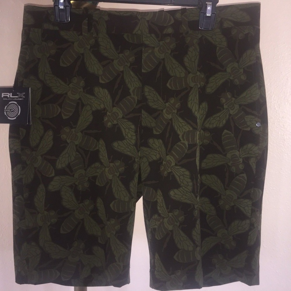 RALPH LAUREN RLX GOLF INSECT CAMO SHORTS SZ 33